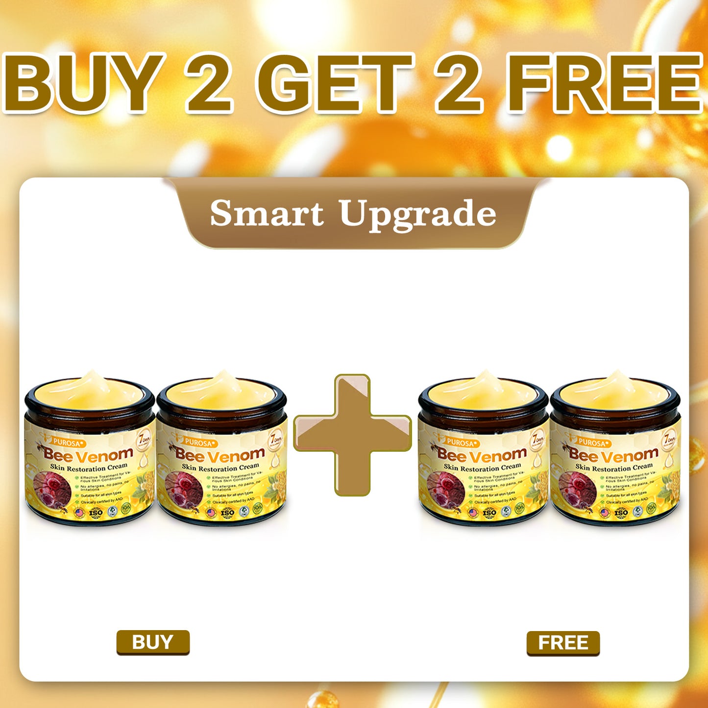 Limited to 10 jars! đPUROSAÂŽâExclusive 30% discount, restore your skin's youthful glow in just 1-3 weeks! A rare opportunity â wonât be available again until next year, donât miss out!180-day money-back guarantee, full refund with no risk!