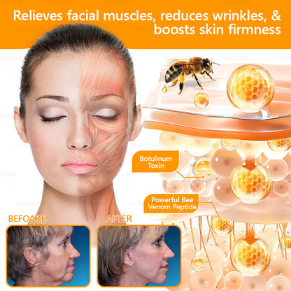 PUROSA® Bee Venom Multi-Action Cream 🐝🔥 LAST DAY — 80% OFF!A powerful anti-aging solution that targets:Deep wrinkles\Fine lines\Sagging skin\Uneven tone\Dryness